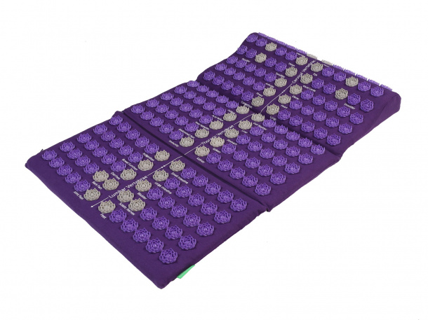 Relaxačné skladacie podložka Spike mat fialová