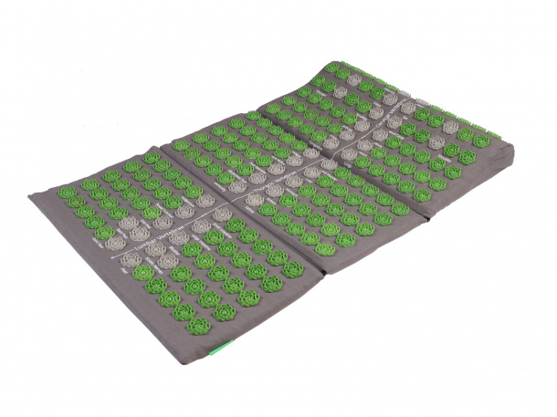 Relaxačné skladacie podložka Spike mat šedá