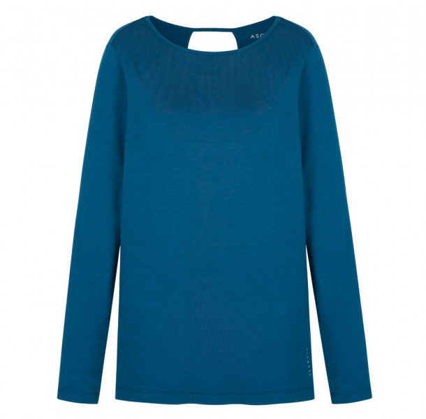 Top na jógu Open Back Marine Blue