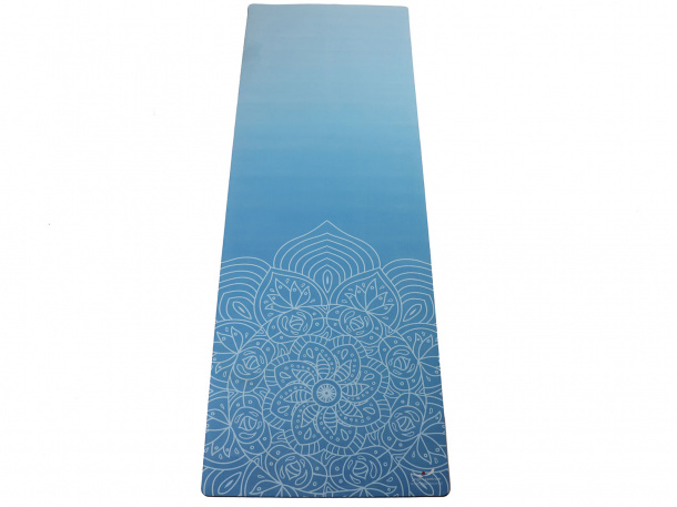 Designová podložka na jógu Blue Mandala