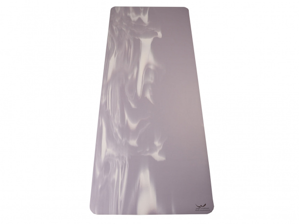 Yogacentrum PU podložka na jogu Marbled Light Purple