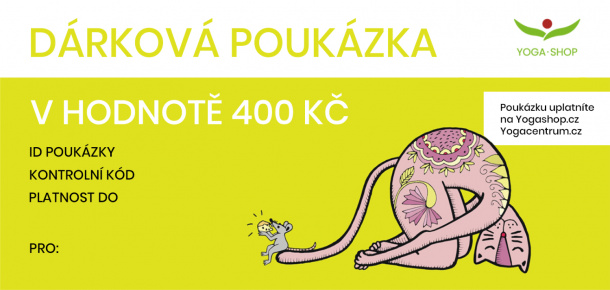 Darčeková poukážka (400 Kč)