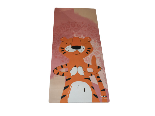 Detská dizajnová podložka na jogu Tiger