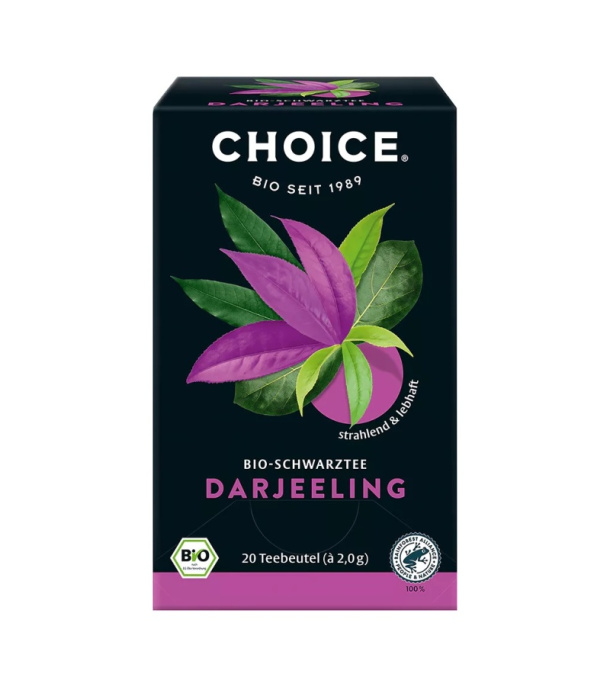 Bio čierny čaj Darjeeling CHOICE