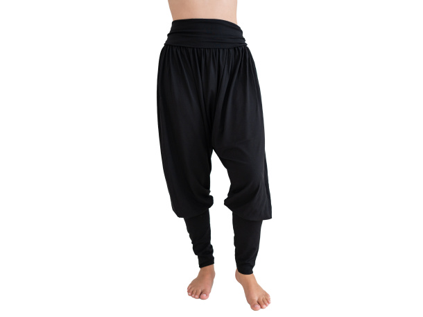Nohavice Harem Black