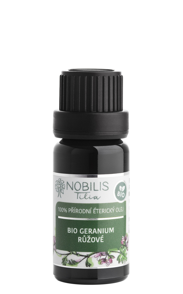 Éterický olej bio Geranium ružové (bourbon)
