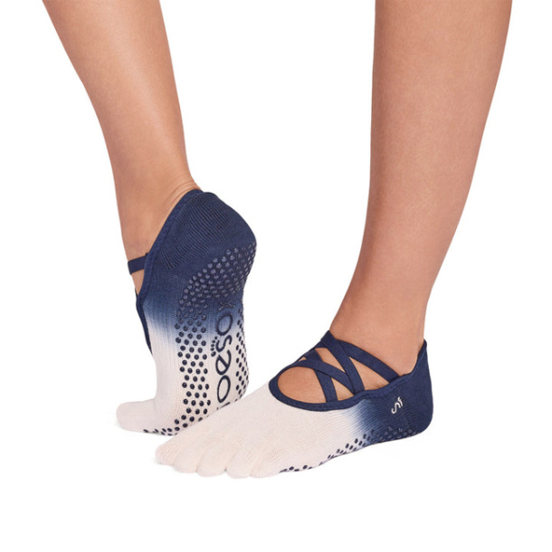 Ponožky na jogu Elle Indigo Ombre