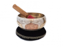 Tibetská miska strieborná Ø 12 cm