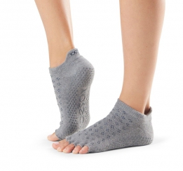 Ponožky na jógu bezprsté nízké Brilliant