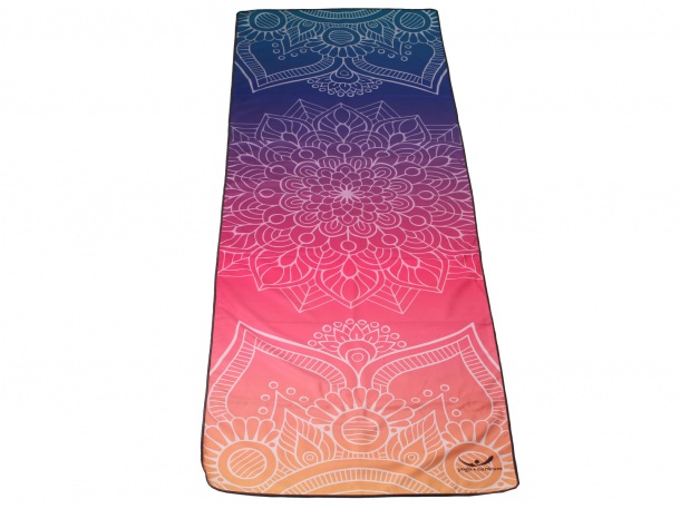 Protišmykový uterák na jogu Mandala