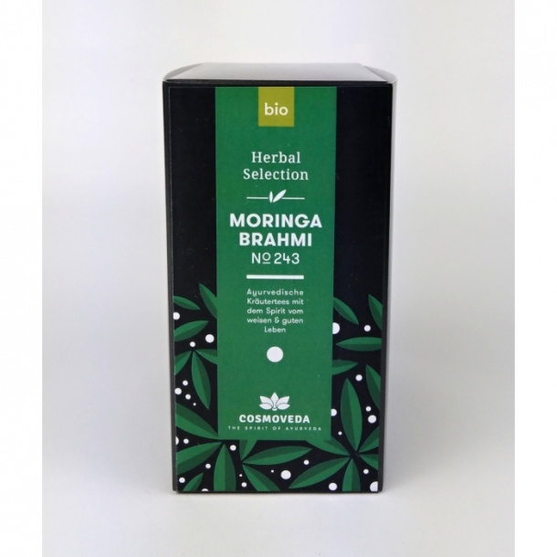 BIO BYLINNÝ ČAJ MORINGA A BRAHMI
