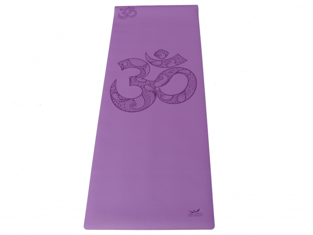 Yogacentrum PU podložka na jógu OHM Purple
