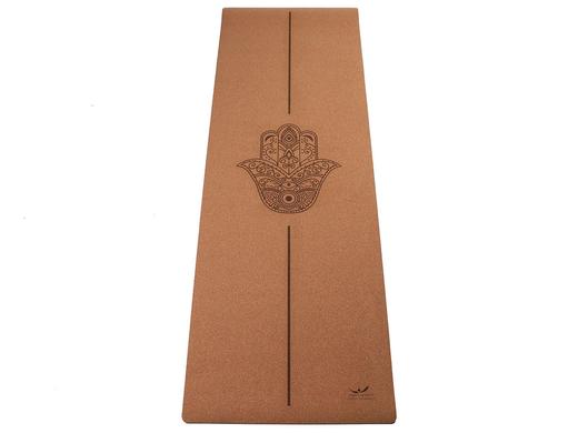 Korková podložka na jogu Hamsa