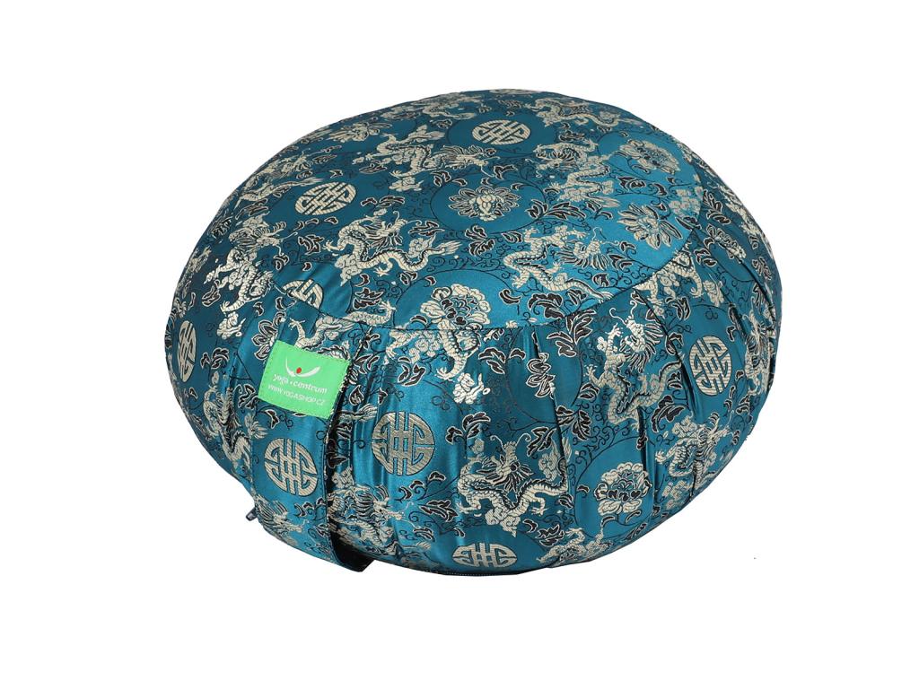 Meditační polštář Luxury Dragon glauco