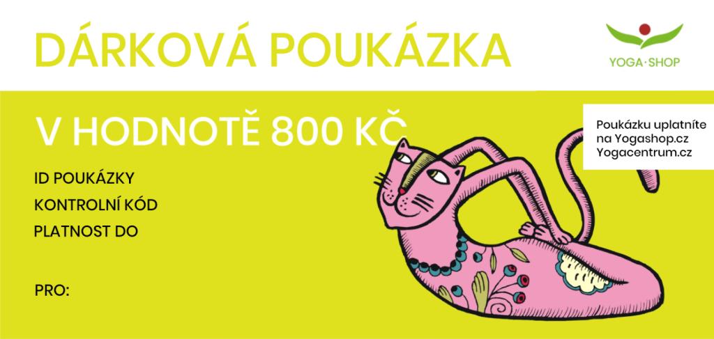 Dárková poukázka (800 Kč)