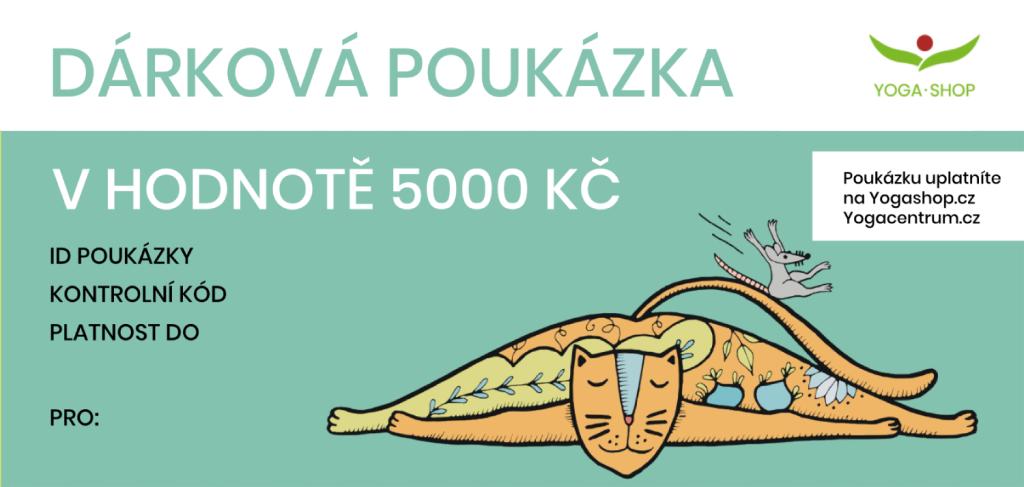 Dárková poukázka (5 000 Kč)