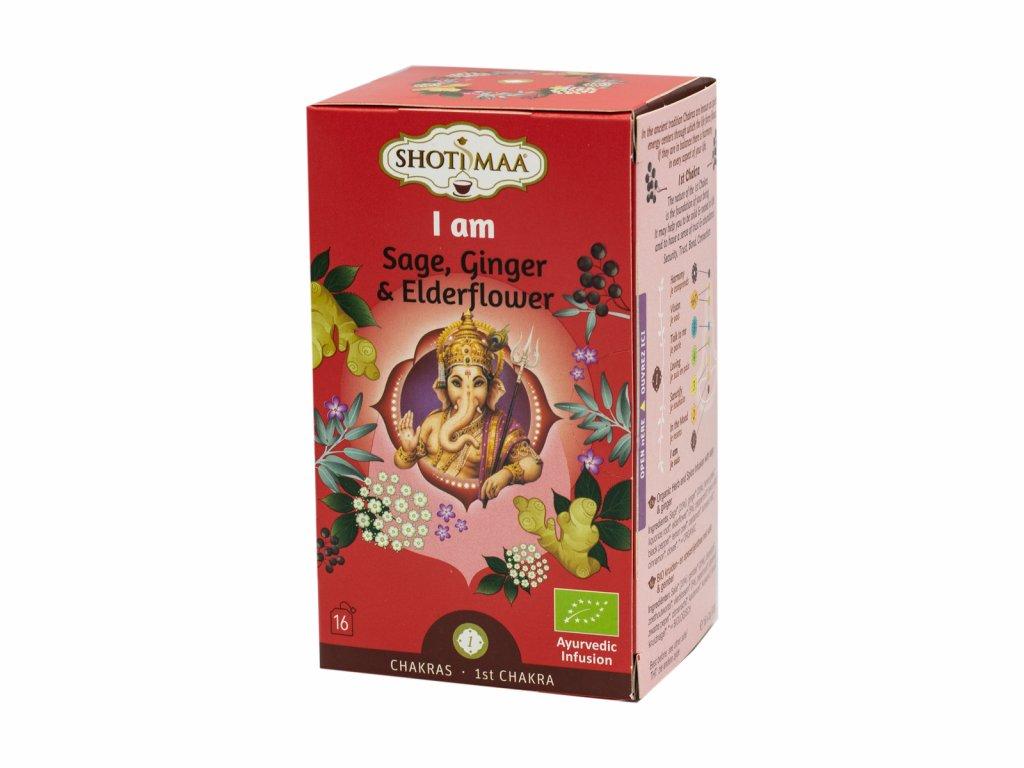 BIO Hari čaj: 1. čakra Muladhara (kořenová) - Shoti Maa 