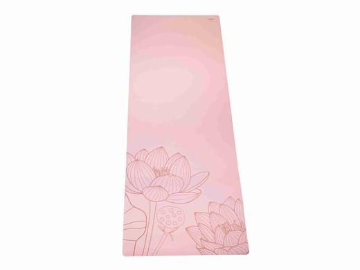 Yogacentrum PU podložka na jogu Rose 1.5 mm