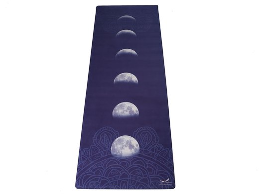 Cestovná designová podložka na jógu Moon
