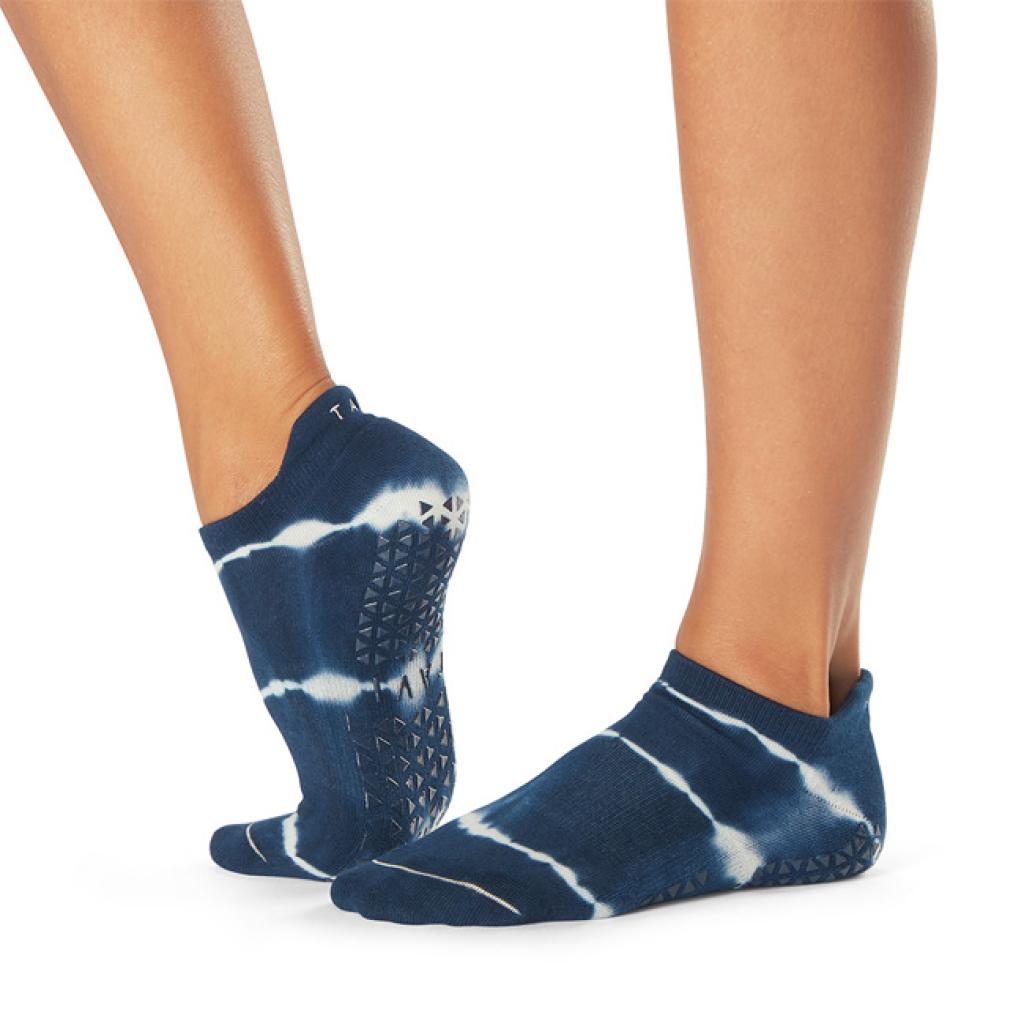 Ponožky na jógu Tavi Savvy Indigo Wave Stripe