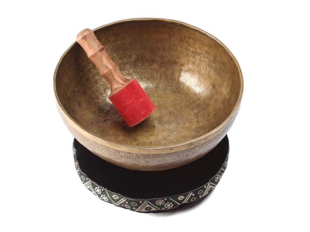 4. Tibetská mísa leptaná