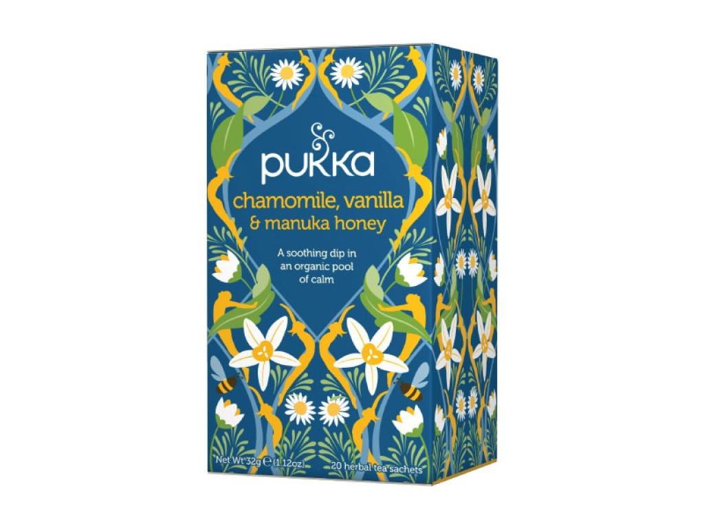 Pukka Chamomile vanilla manuka honey