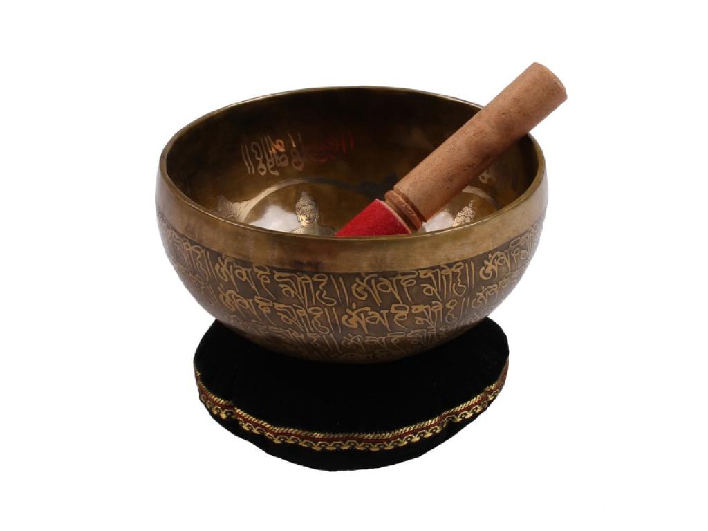 1. Tibetská mísa 5 Budhů