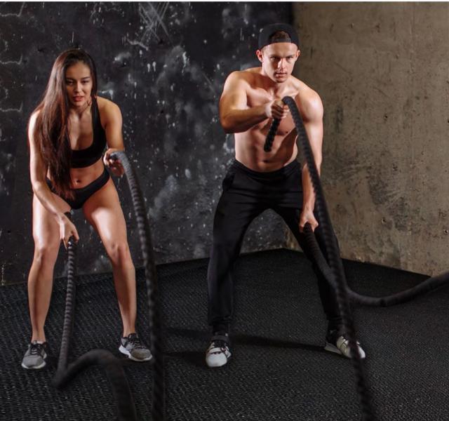 Fitness kardio podložka XXL 180 x 120 cm